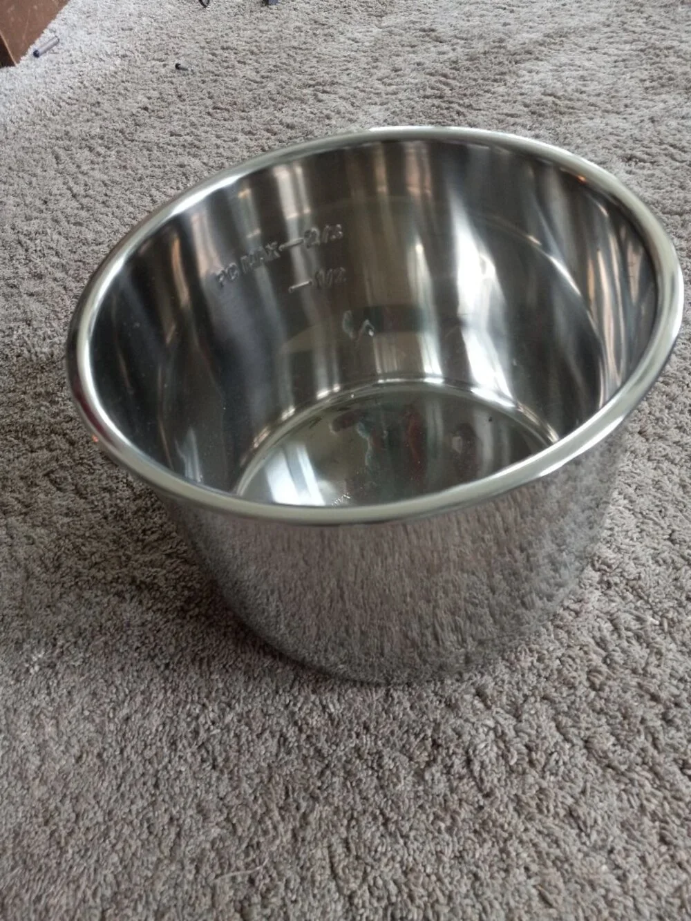 Instant Pot Stainless Steel Inner Cooking Pot 8-Qt, Polished Surface